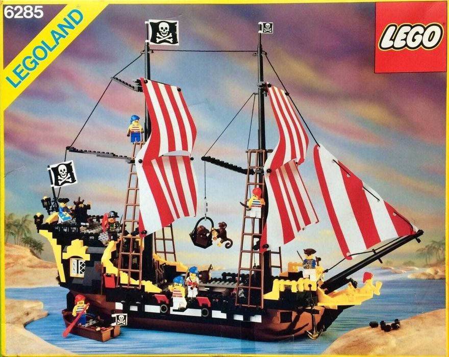 Lego Piraci 6285 Black Seas Barracuda z oryginalnym opakowaniem kompletna