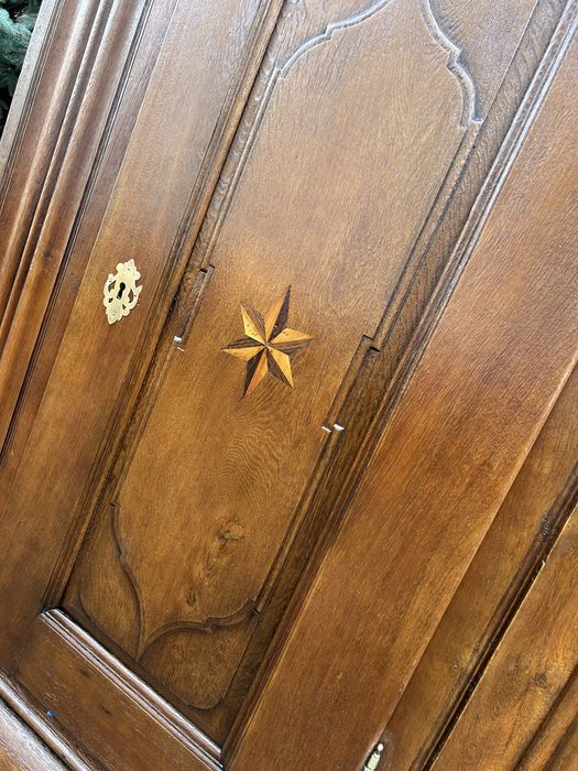 Szafa Antyczna Ubraniowa Kredens Bardzo Stara Antyk Po Renowacji