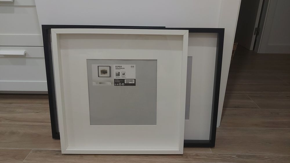 Moldura Branca IKEA Ribba