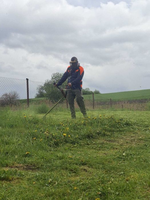 Wykaszanie traw nieużytkow oraz chaszczy