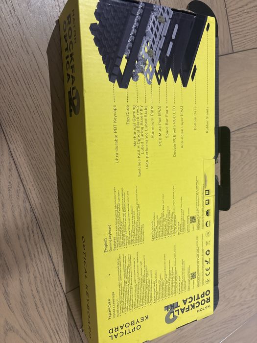 Клавіатура Hator Rockfall optica tkl