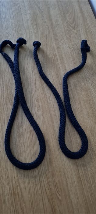 Granatowe uchwyty sznurki rączki do torby typu Obag 90 cm + ok. 5 cm