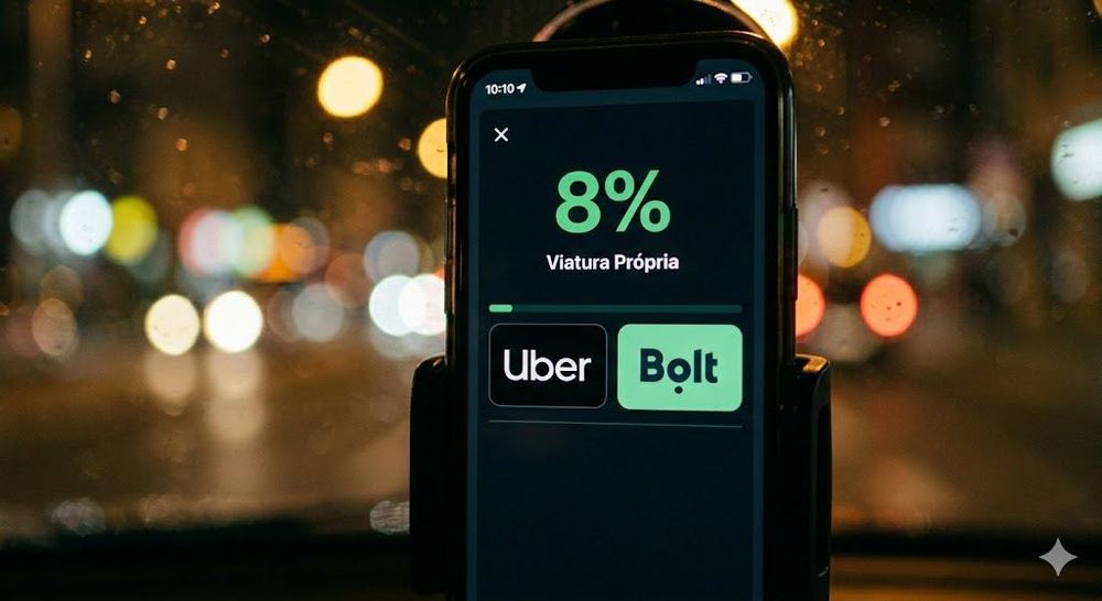 Slot TVDE para motoristas com viatura própria -> 8%