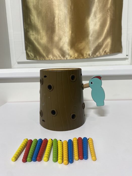 Магнитная игра накорми птичку
