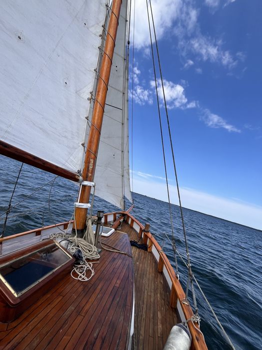 Jacht Kuter gaflowy Colin Archer 35 stóp klasyk