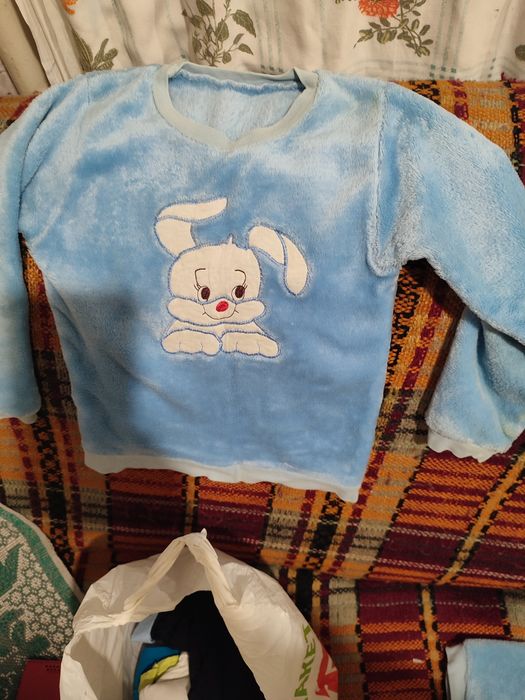 Тёплая и летняя пижама для мальчика 5-6 лет .