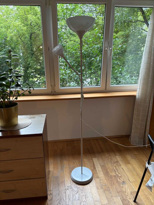 IKEA Lampa NOT podłogowa stojąca biała unikat  cena okazyjna