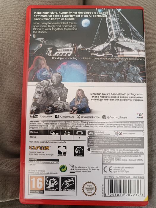 Pragmata Nintendo Switch 2