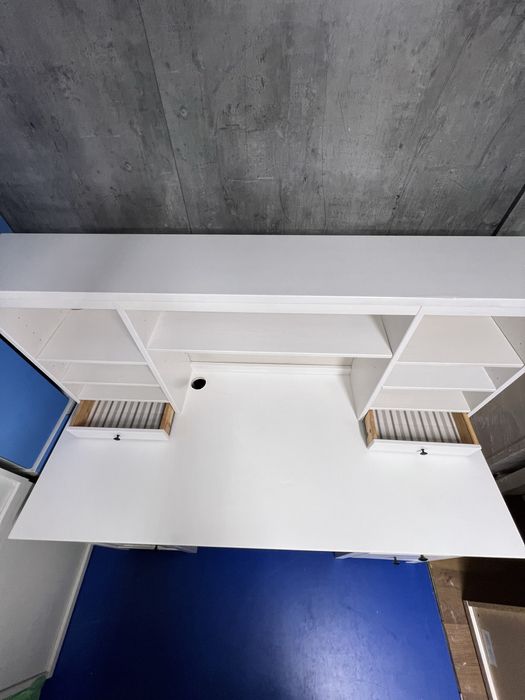 Biurko ikea hemnes z nadstawką