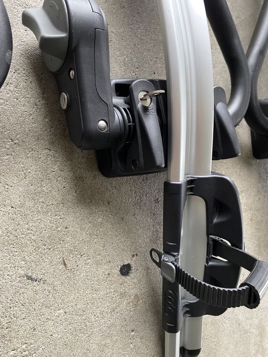 suportes de bicicleta thule 591 e suporte audi