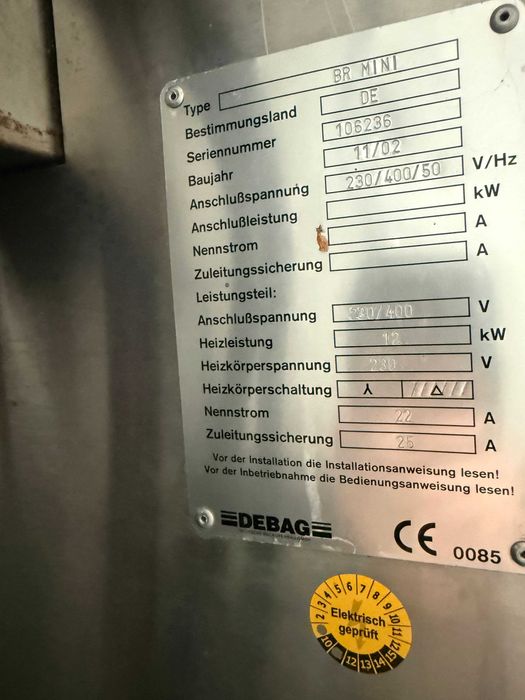 Piec konwekcyjny Debag Monsun Mini-city z garownią