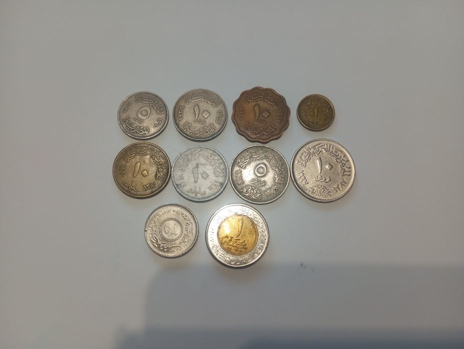 Монети ПАР та Єгипта ювілейні