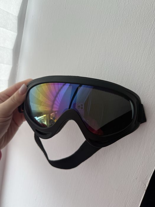 Лижна маска, лижні окуляри 2шт