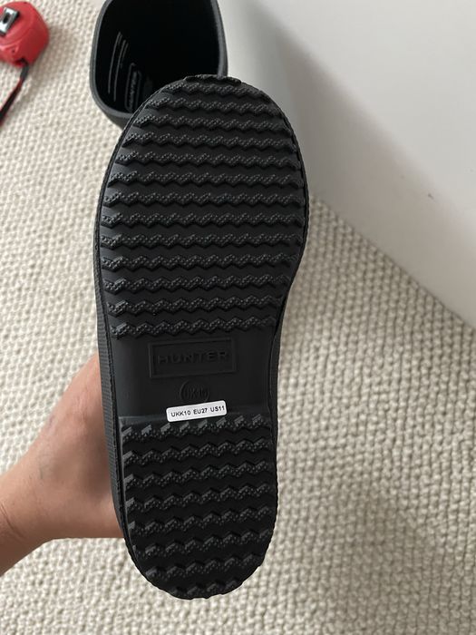Czarne kalosze Hunter 27