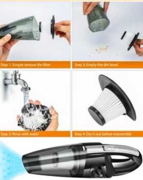 Aspirador multiusos sem fios 120w NOVOS