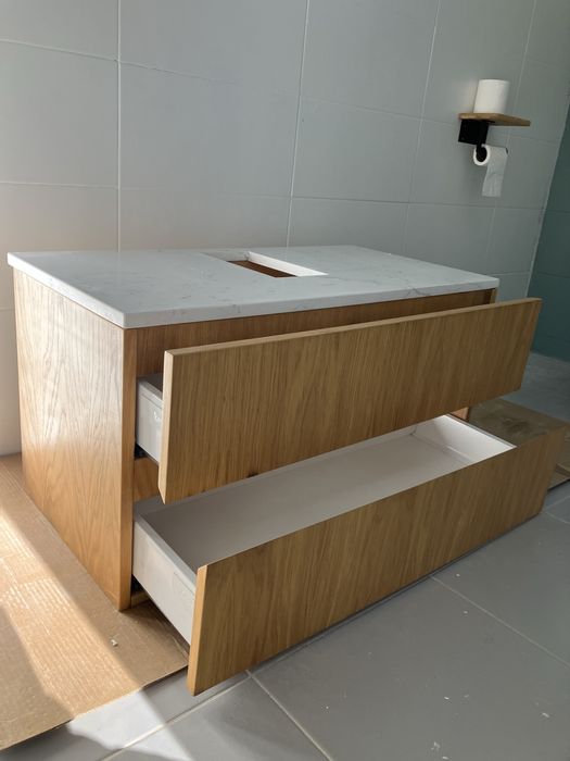 Móvel lavatório wc suspenso