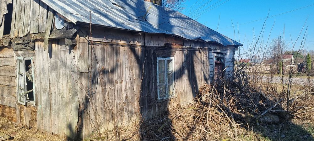 Dom drewniany na opal