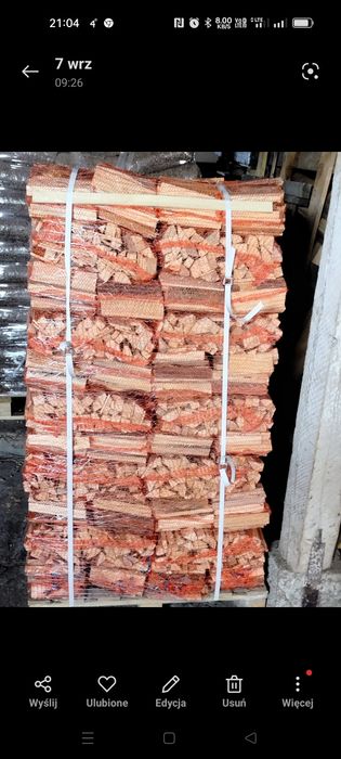 Drewno rozpałkowe,podpałka