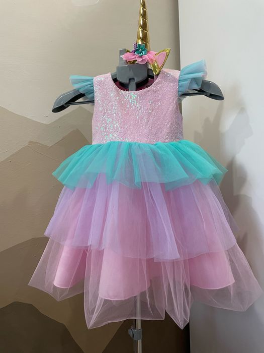 Дитяча святкова сукня єдиноріг Лол на день народження плаття