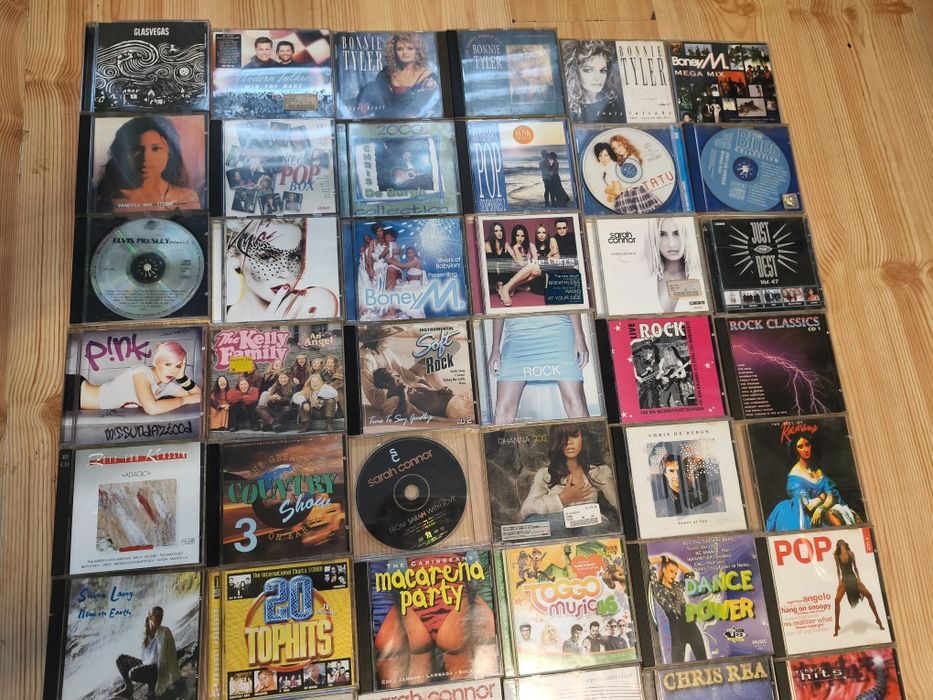 Sprzedam płyty CD około 70 sztuk