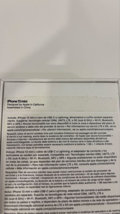 Iphone 13 mini 128Gb