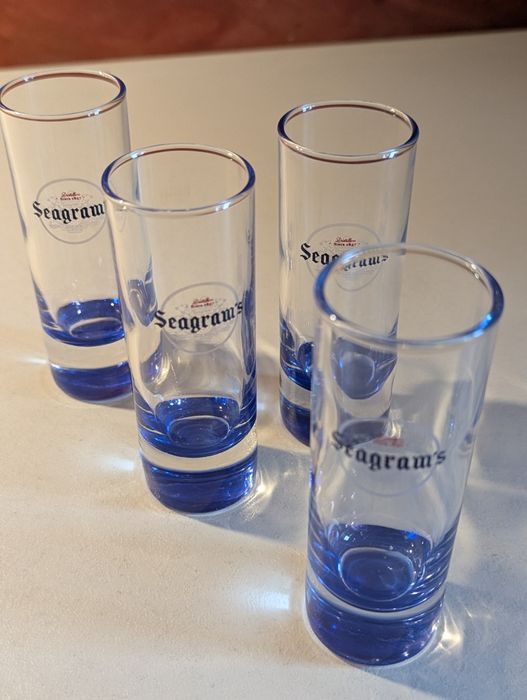 Komplet 4 kieliszków do schłodzonej tequili