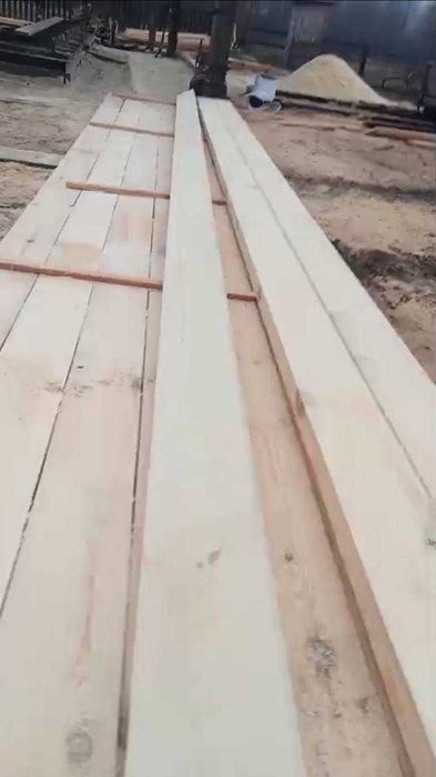 Будівельні матеріали соснові: балки, дошки, крокви, брус (4м-6м)