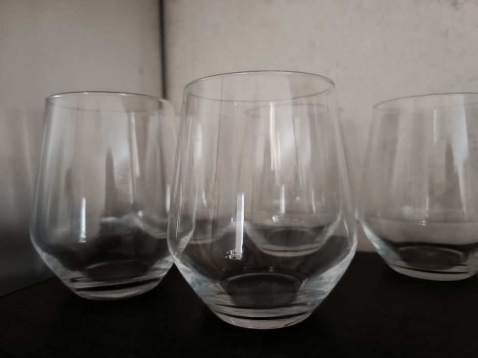 6 IKEA glasses for sale
