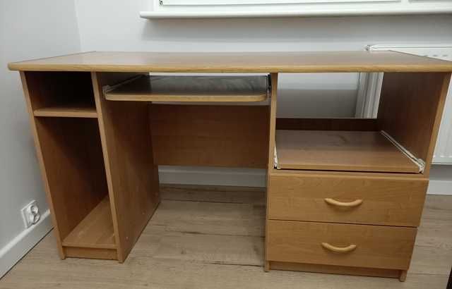 Biurko z szufladami 130x60