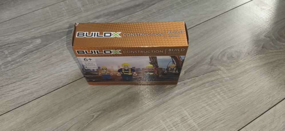 Figurki Buildx Construction Build develop klocki figurki