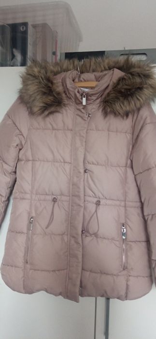Kurtka zimowa beżowa