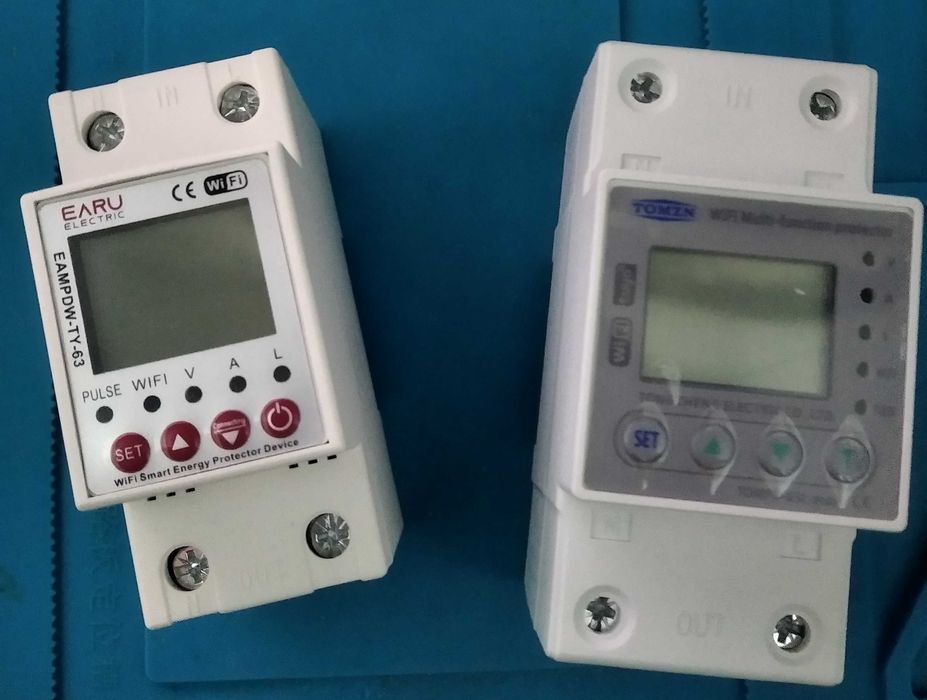 Реле напруги та струму Tomzn 63A, на 3 фази, WIFI