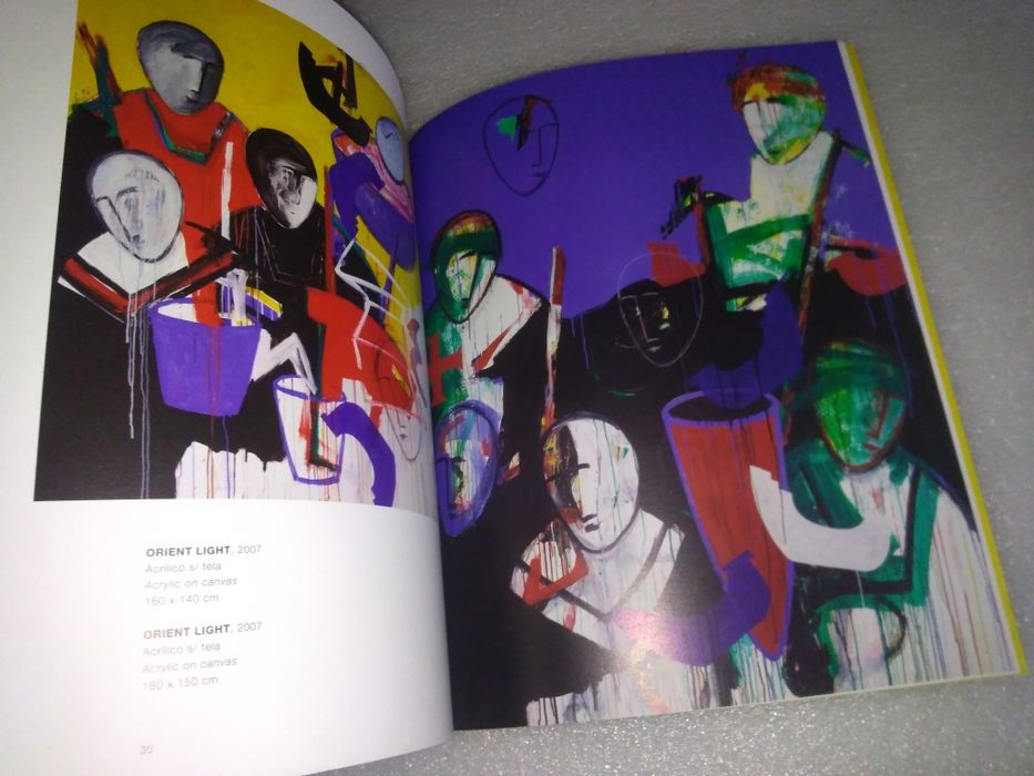 Livro arte BURKHARD HELD – Walk the line SOBRAL CENTENO – Orient light