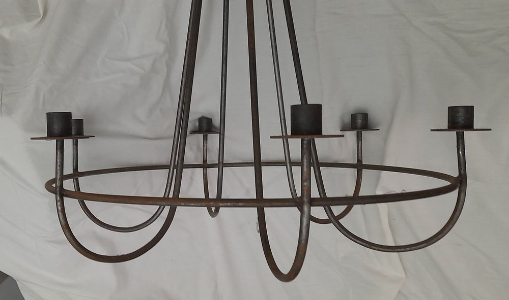 Lustre Candelabro em ferro estilo Medieval