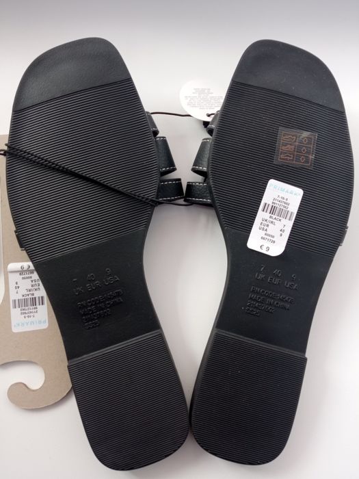 Шльопанці Прімарк 40, 41, шльопки Primark