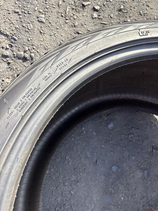 Шини 295/35 R21 пара Nokian 6,3мм зима