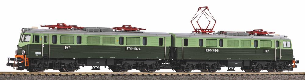 PIKO 96386  Lokomotywa elektryczna ET41-166 PKP EP.IV, analog z gniazdem PluX22, NOWA