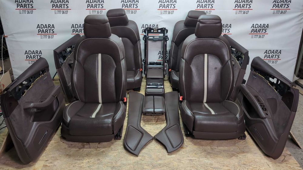 Комплект сидінь (передні, задні, салон) з Audi A8 2016 (D4 restyle) L