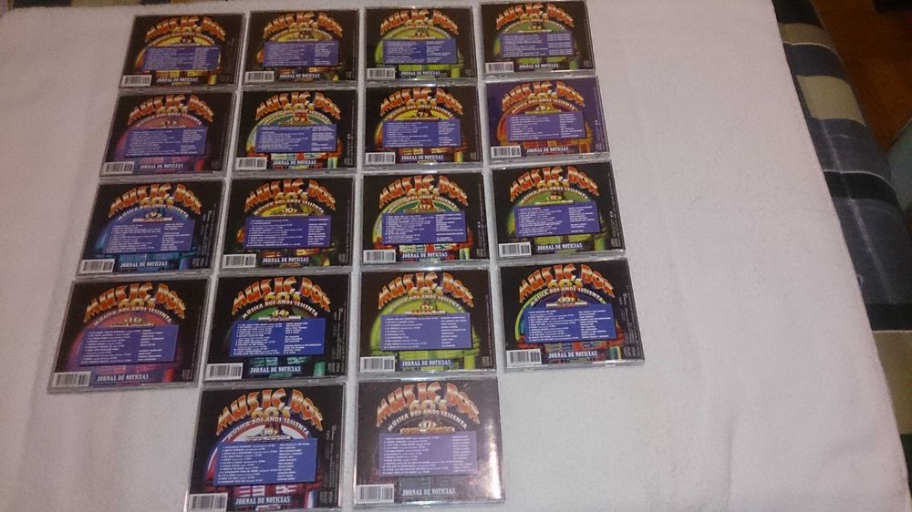 music box 60`s - música dos anos sessenta (coleção completa 18 cds)