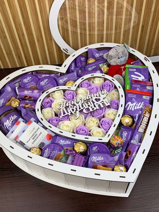 Набір солодощів – подарунок дівчині