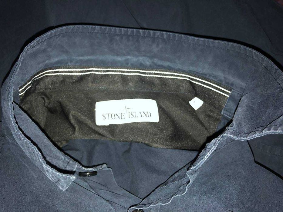 Сорочка рубашка Stone Island с патчем
