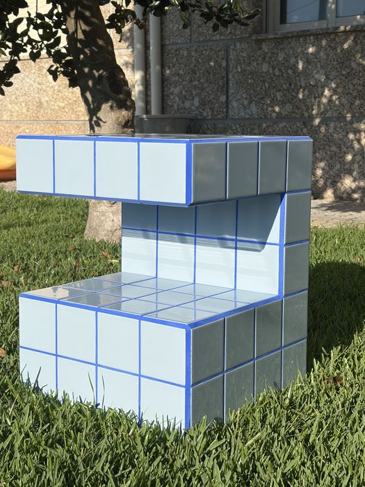 Mesa de centro em azulejo - fazemos personalizada