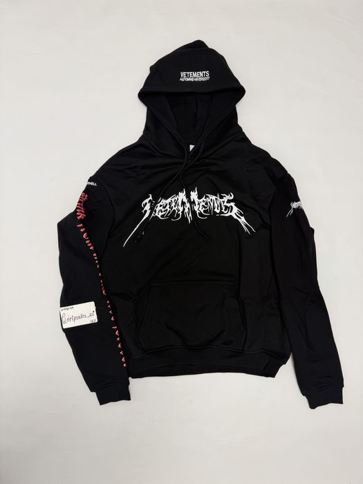 худи ветмо Vetements Total Fucking darkness Tfd rick owens number nine