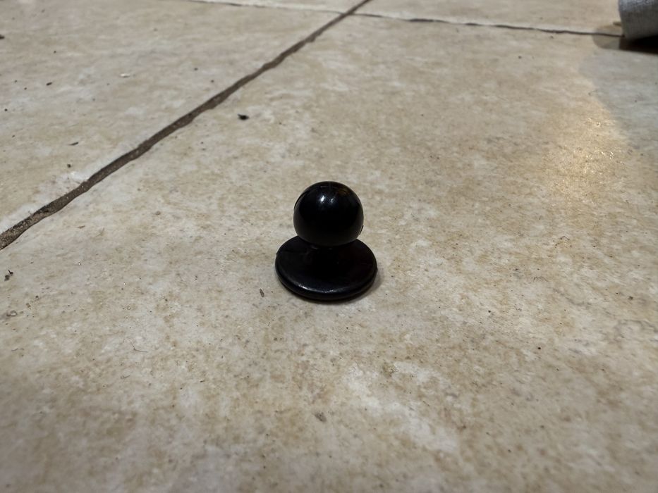 Czarne guziki do bluzy kucharskiej kitla