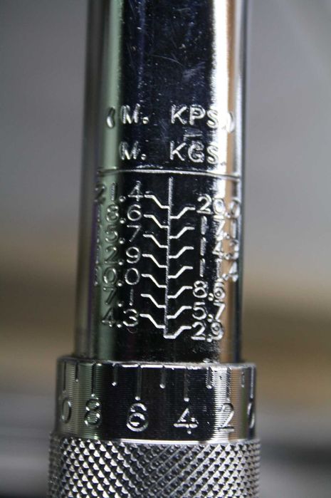 Chave de torque de 1/4, 4 a 24Nm OU 1/2 28 a 210Nm dinamométrica