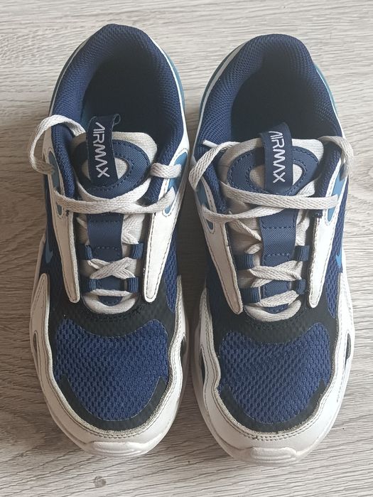 Buty damskie Nike Air Max biało-niebieskie 36