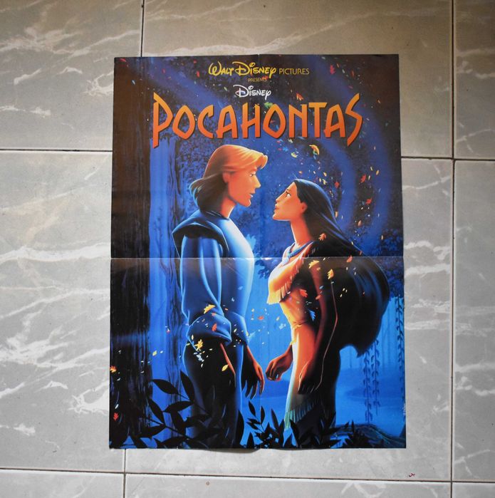 Cinema: Poster do filme "Pocahontas" (1995)