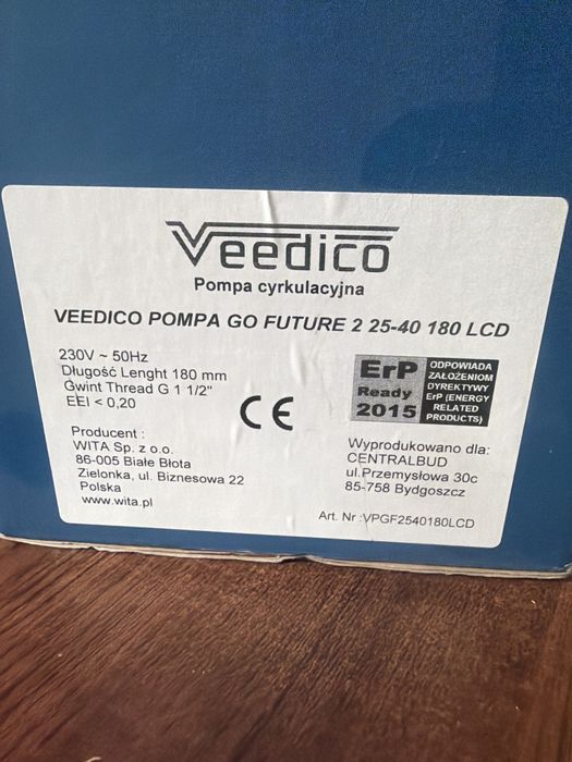 Pompa obiegowa VEEDICO
