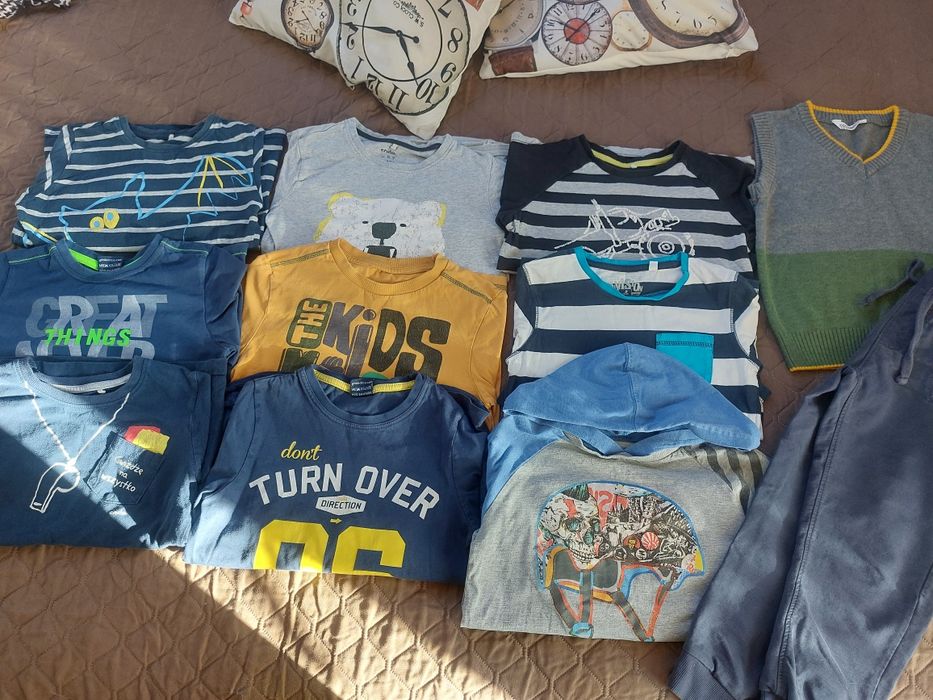 Zestaw ubrań bluzki spodnie coccodrillo endo GT inne 8 9 lat 128