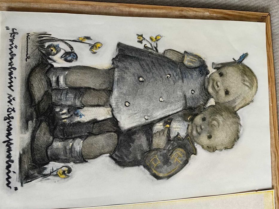 Stare grafiki autorstwa M.I. Hummel (siostry Marii Innocentii Hummel).